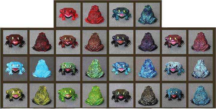 Bronze Boobala Frog Sculptures using Lost Wax Casting Technique