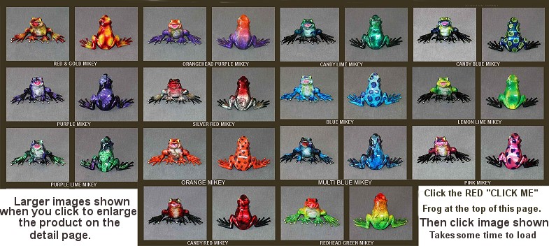 Bronze Frogs by Barry Stein.