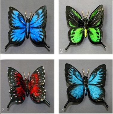 Bronze Butterflies Sculptures by Barry Stein