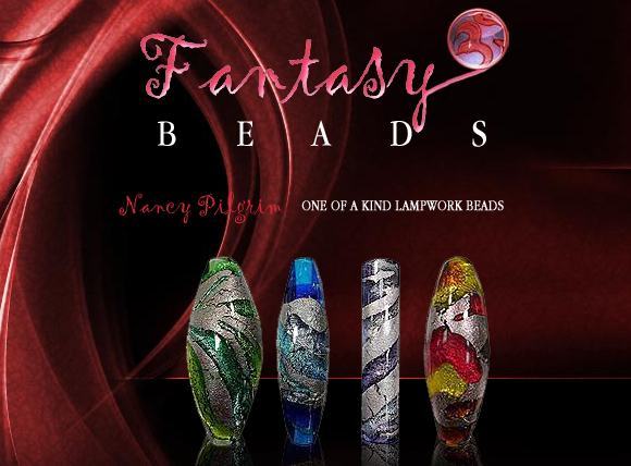 Glass Jewelry by Fantasy Beads -lampworked bead necklaces, earrings and more