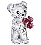 Swarovski Kris Bear Collection - Kris Bear Roses for you.