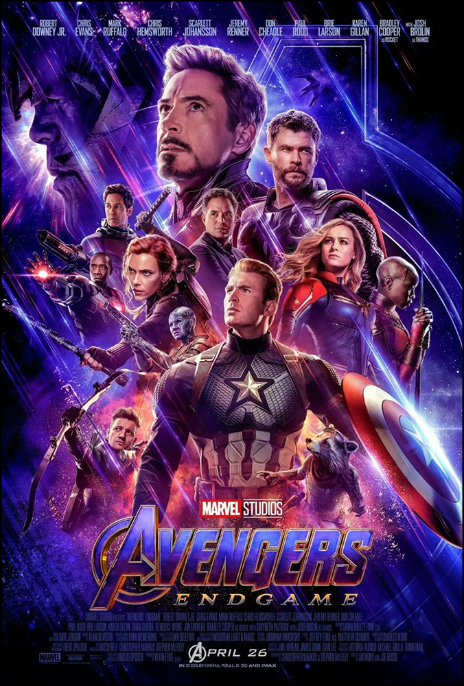 Avengers End Game - Movie Poster